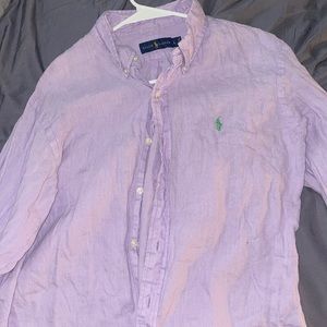 L Ralph Lauren Linen Button Down